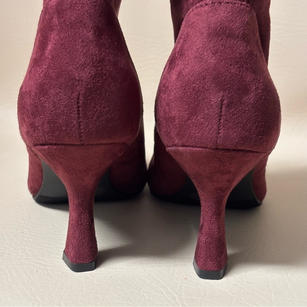 Worthington Womens Olympia Oxblood
Heel Booties Sz 7.5 - Picture 5 of 8